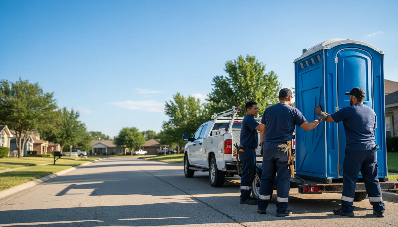 Portable Toilet Rental in Leavenworth, KS near me